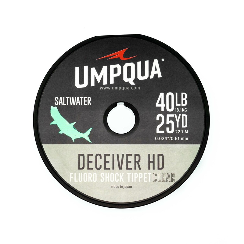 Umpqua Deceiver HD Fluoro Shock Tippet Clear