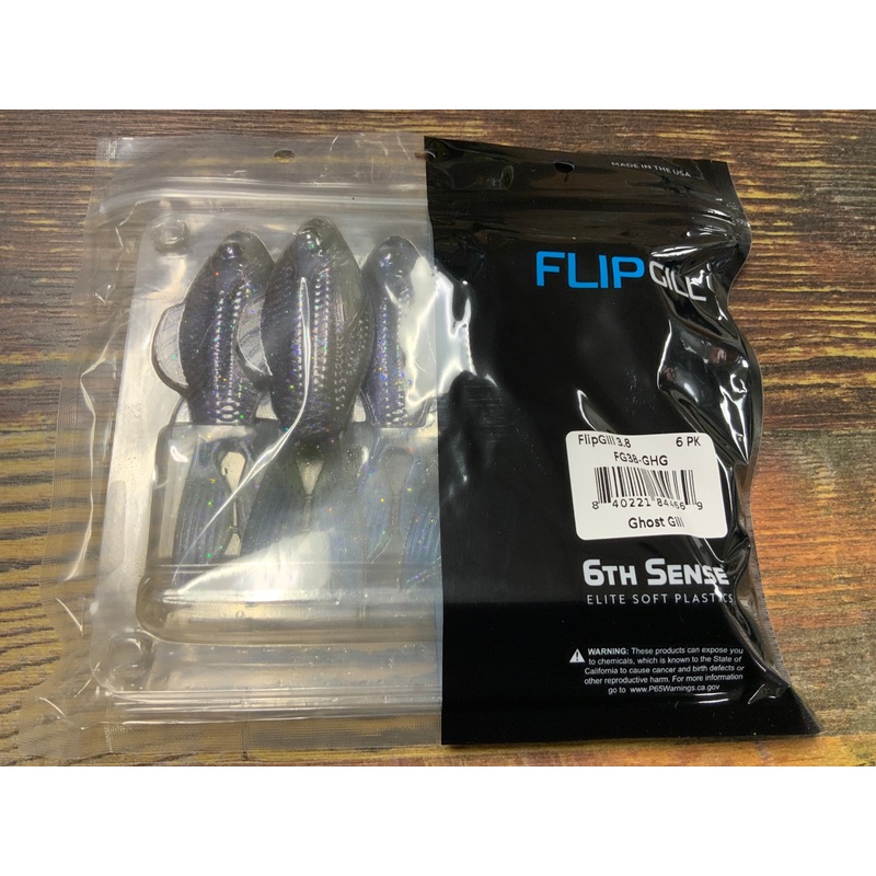6th Sense FlipGill 3.8" Ghost Gill