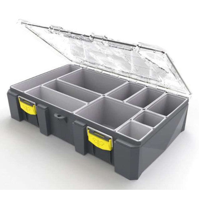 Buzbe Colony 28D Deep Modular Tackle Box (Empty Trays)