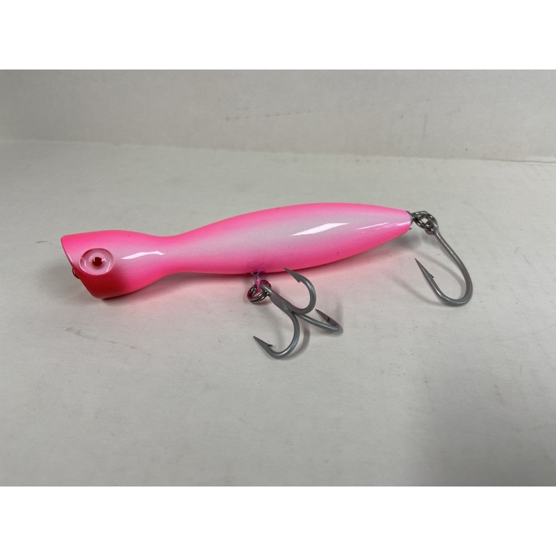 Super Strike 2 3/8 oz Little Neck Popper Flo-Pink/White PP5W-A21