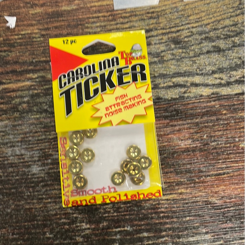 Top Brass Carolina Ticker Gold 12pk