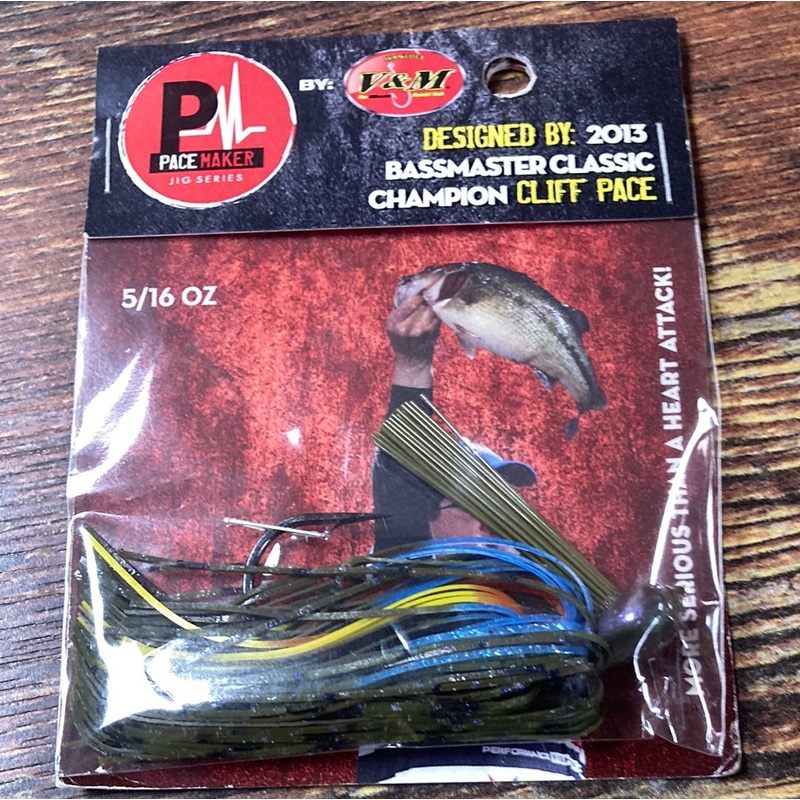 V&M Pacemaker Skip Jig 5/16 oz. Bluegill