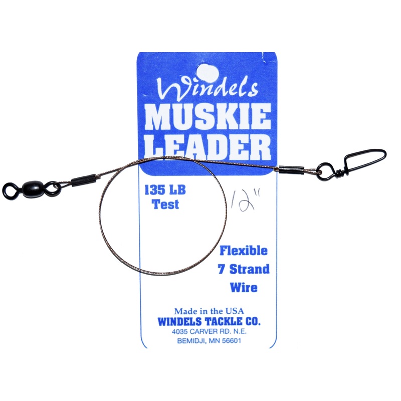 Windels Flexible Multi-Strand Leaders (Crane Swivel)