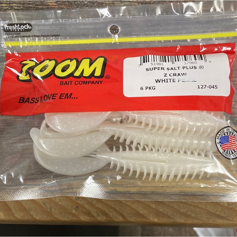 Zoom Z Craw - White Pearl