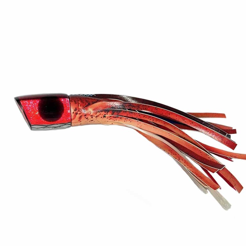 Black Eyes Red Mahi Skirt X Large Bacchanal "A La Vive" Lures