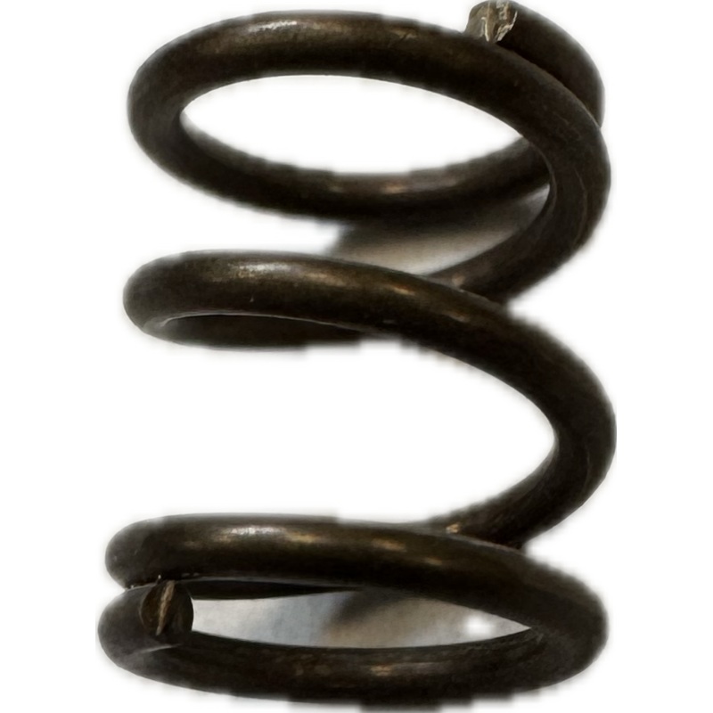 BV-600, 800, 1000 SPOOL SPRING - .032 17-7 SS WIRE, 3.8 TOTAL COILS, .190 MINIMUM DIA, .260 OD,.320 F.L., ENDS CLOSED, HT H-900