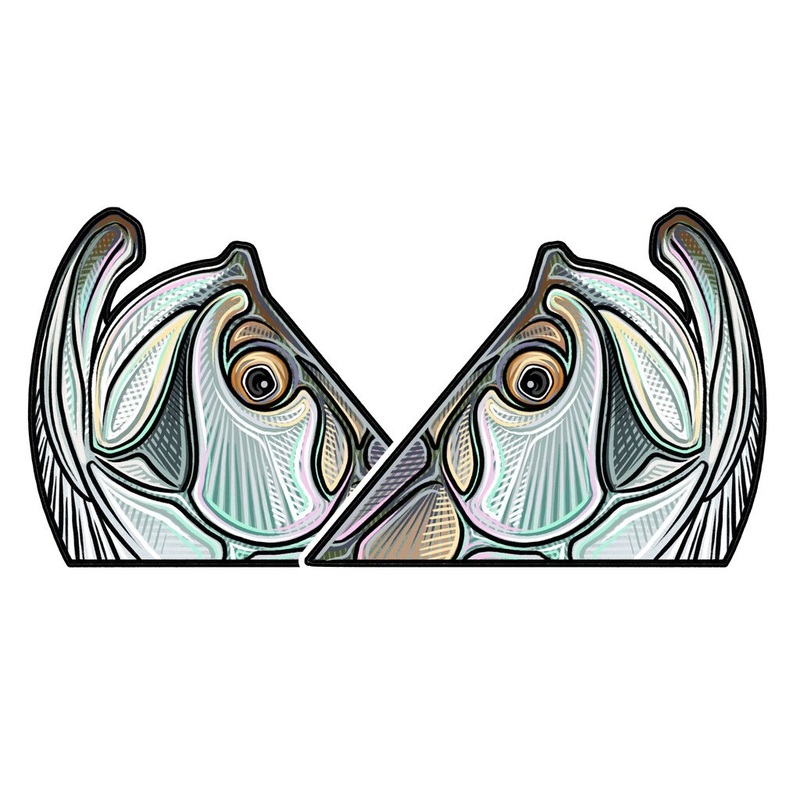 Casey Underwood's Tarpon Roll Decal