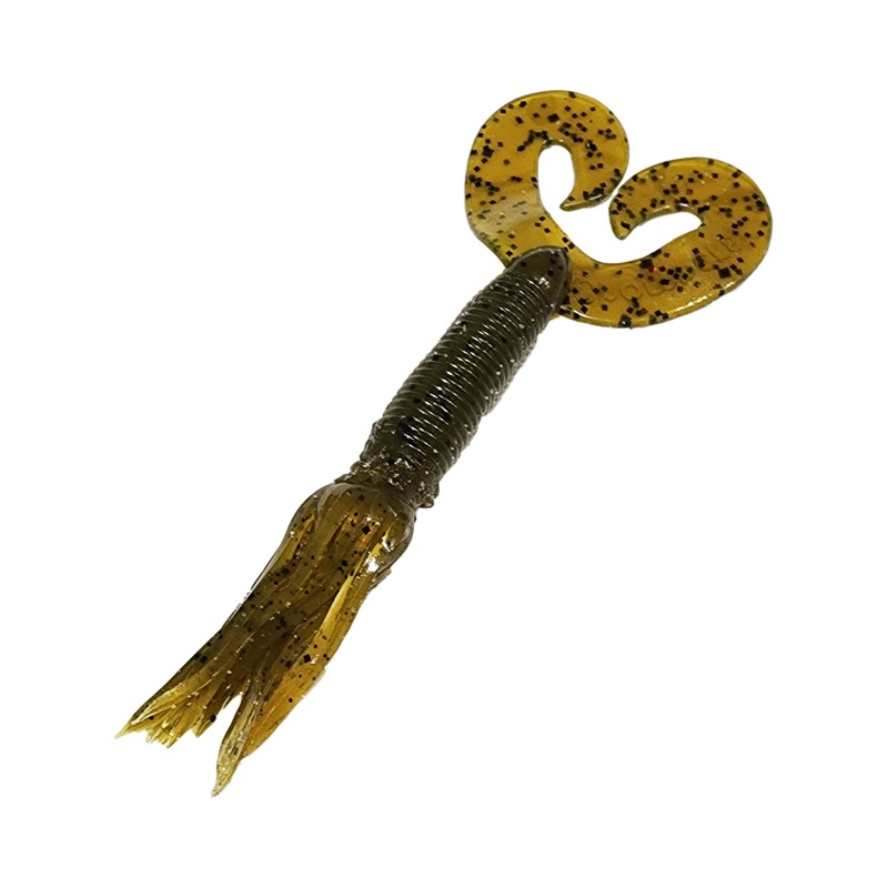 Chompers Skirted Grub 5"