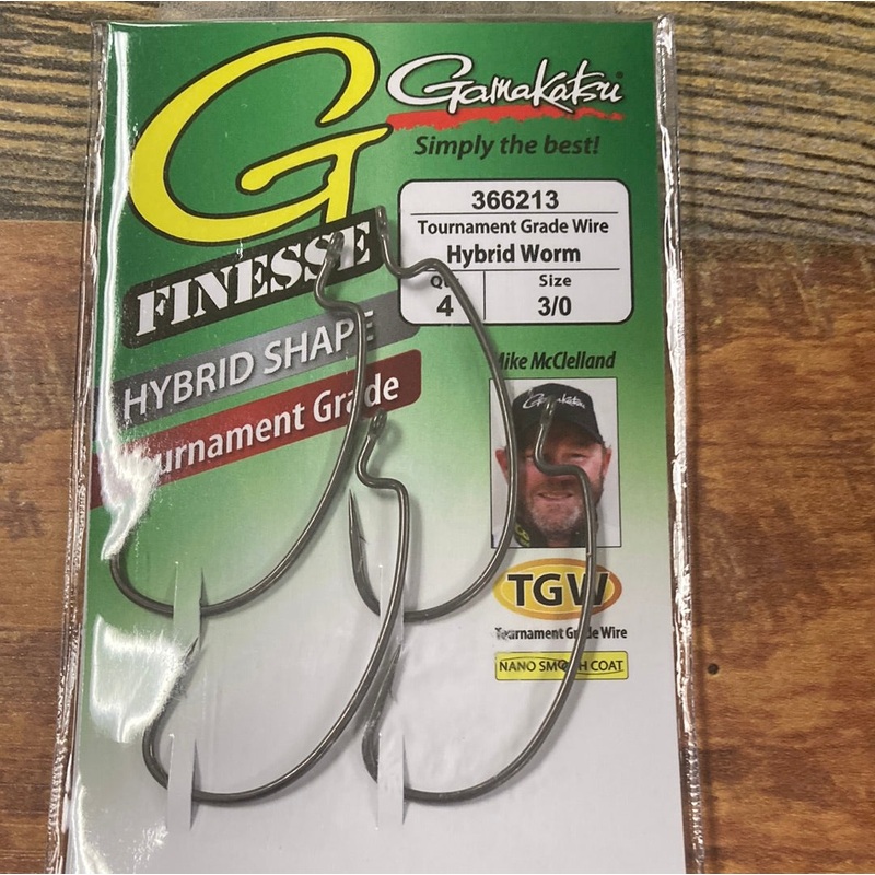 Gamakatsu Finesse Hybrid Worm Hook 3/0