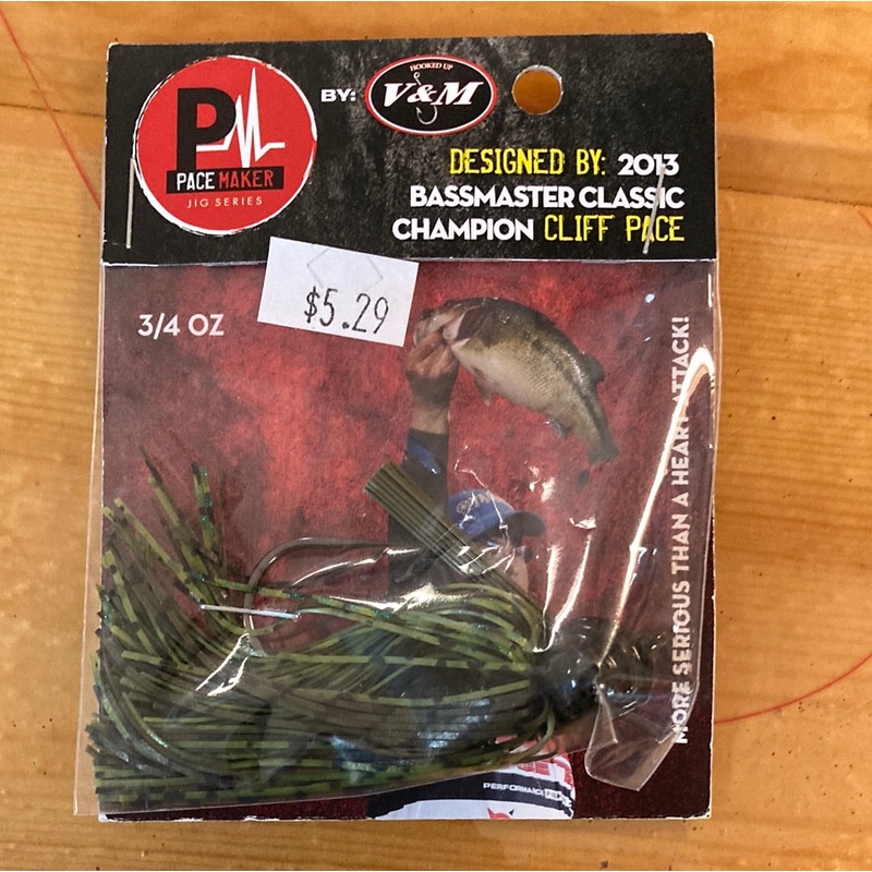 V&M Flatline Football Jig 3/4 oz. Money Maker
