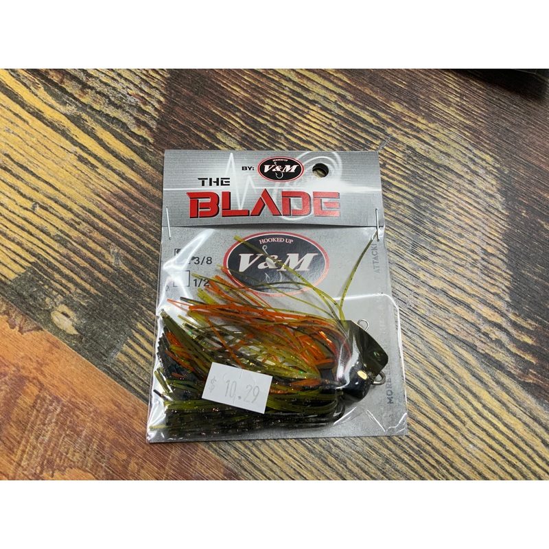 V&M The Blade Jig 1/2 oz. Green Craw
