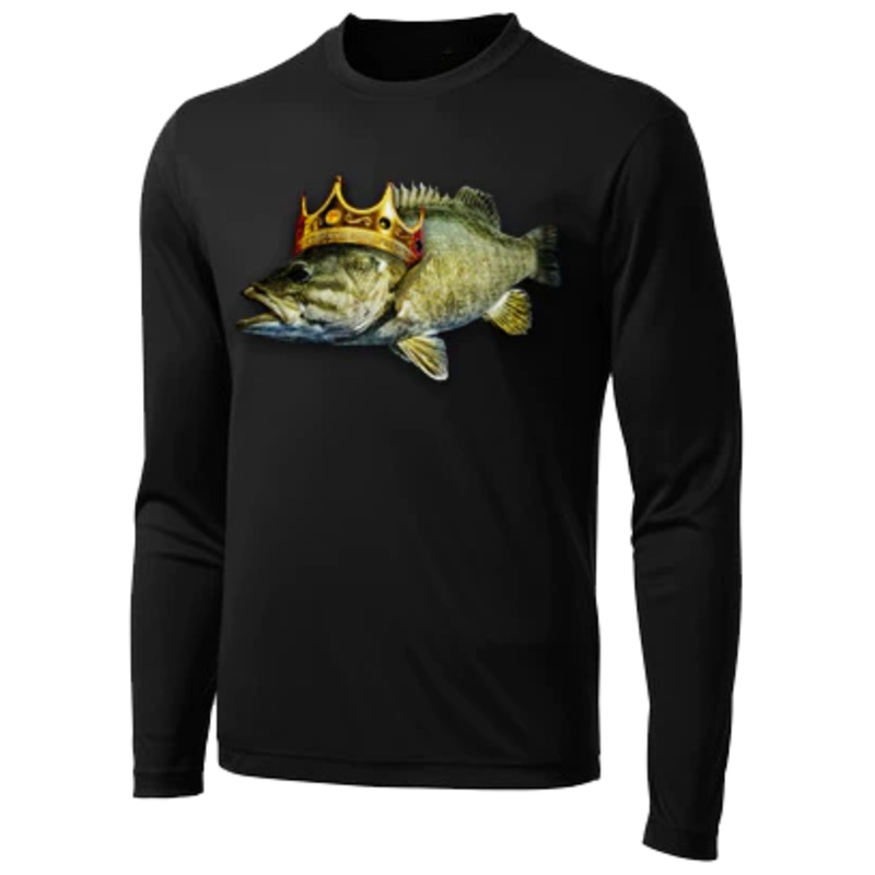Big Bass Dreams Biggie Smalls Long Sleeve Performance Tee