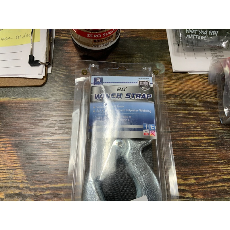 Boat Winch Strap 2 X 20