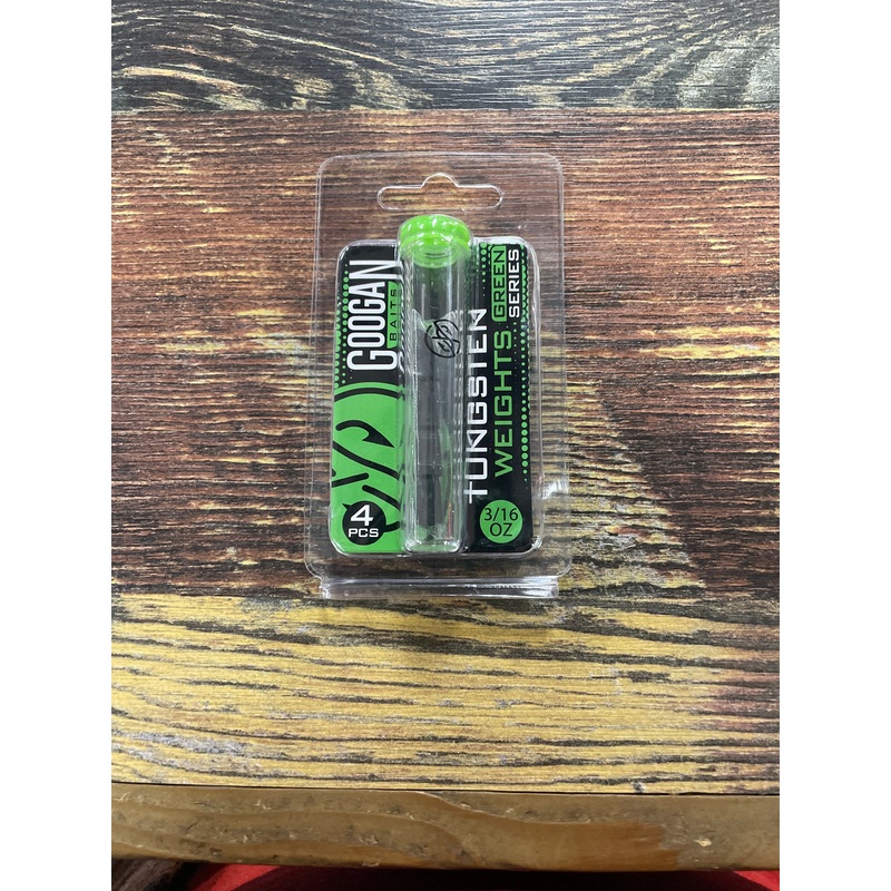 Googan Tungsten Weights 3/16 oz.