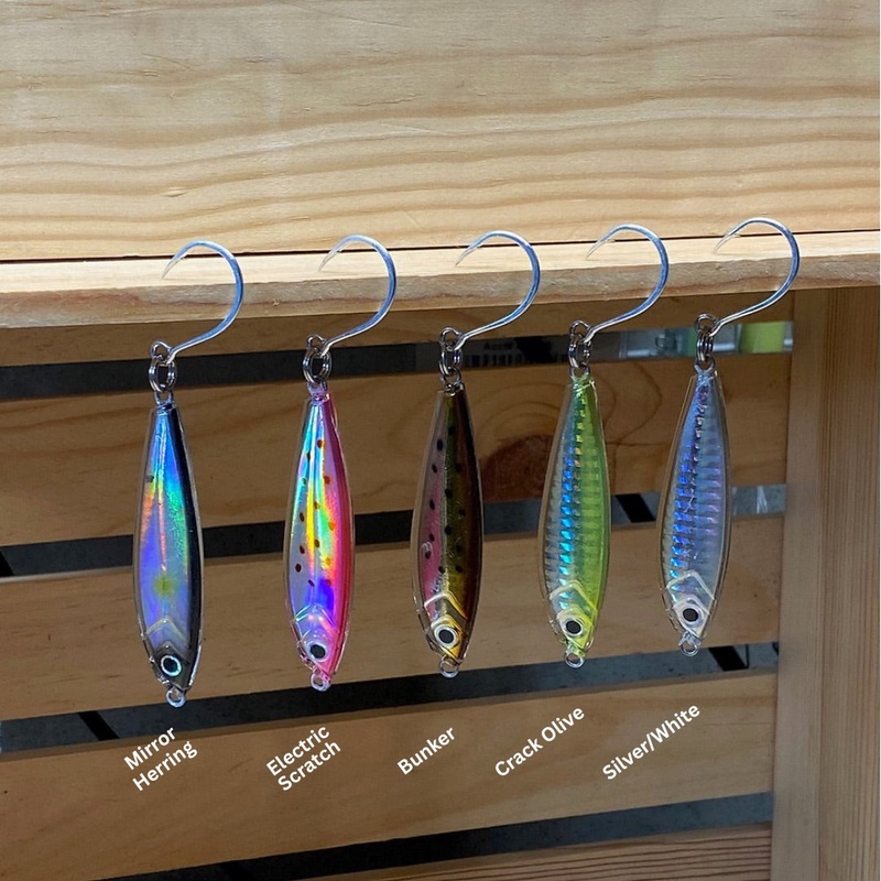 Monomoy Tackle - Hard Shell Peanut Jigs