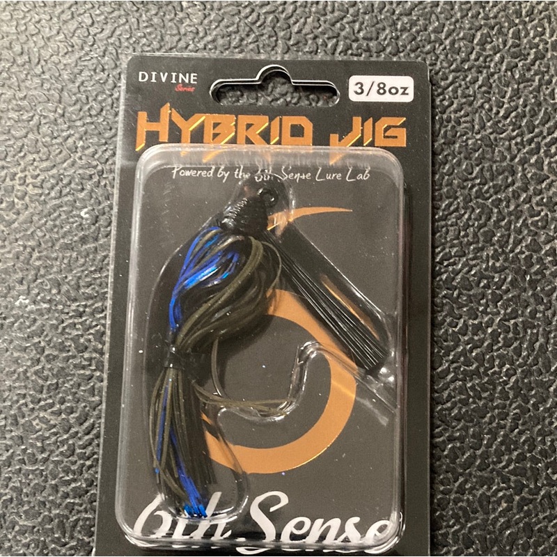 6th Sense Divine Hybrid Jig 3/8 oz. Dark Proof