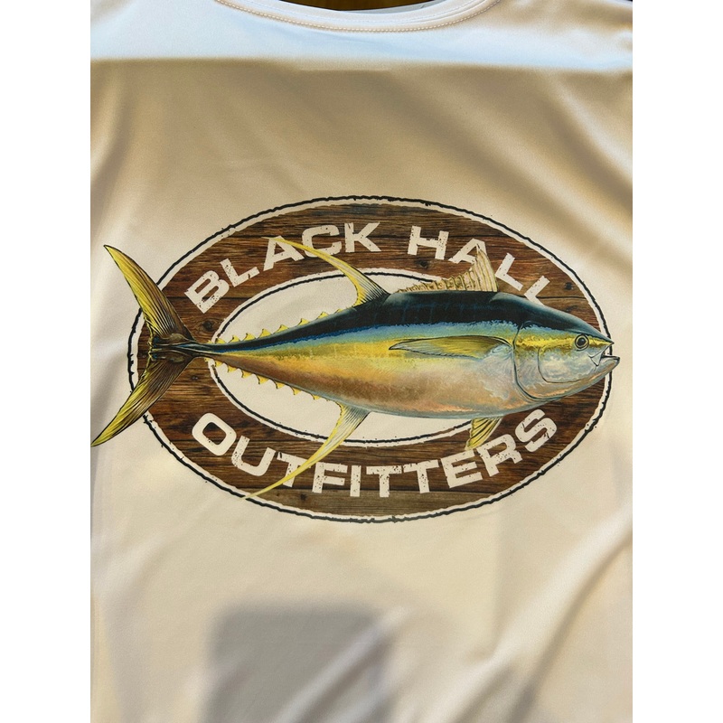 Black Hall Outfitters Yellowfin "Trophy Mount" UV Hooded Sun Shirt