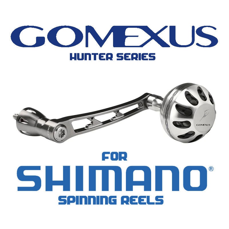 Gomexus Hunter Series Plug&Play Aluminum Power Handle For Shimano Spinning Reels