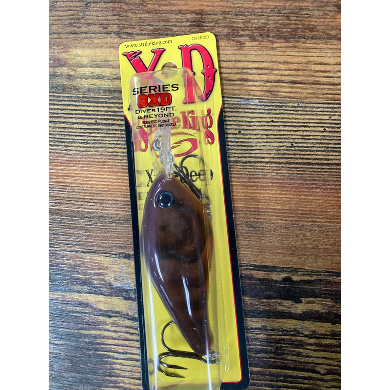 Strike King Pro Model 6XD Brown Phantom Craw