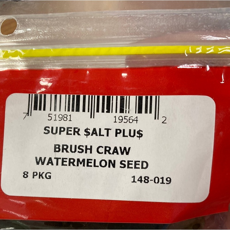 Zoom Brush Craw - Watermelon Seed