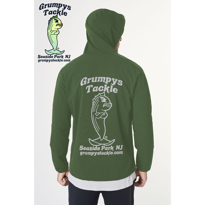 Grumpys Screen Print Hoodie Sweatshirt