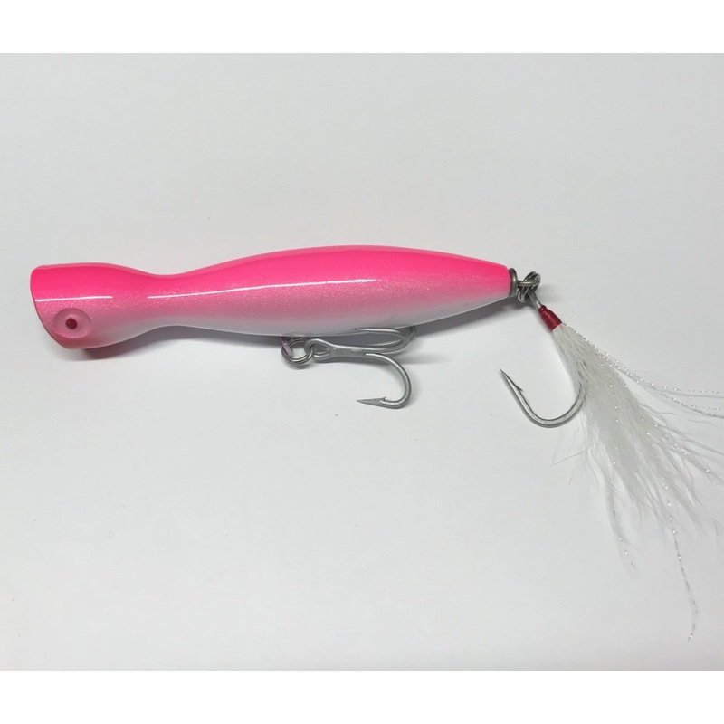 Super Strike Little Neck Popper  2-3/4oz Pink white