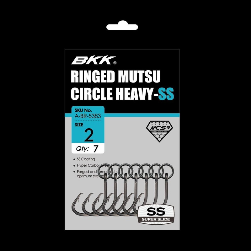 BKK Ringed Mutsu Circle Heavy-SS Hooks