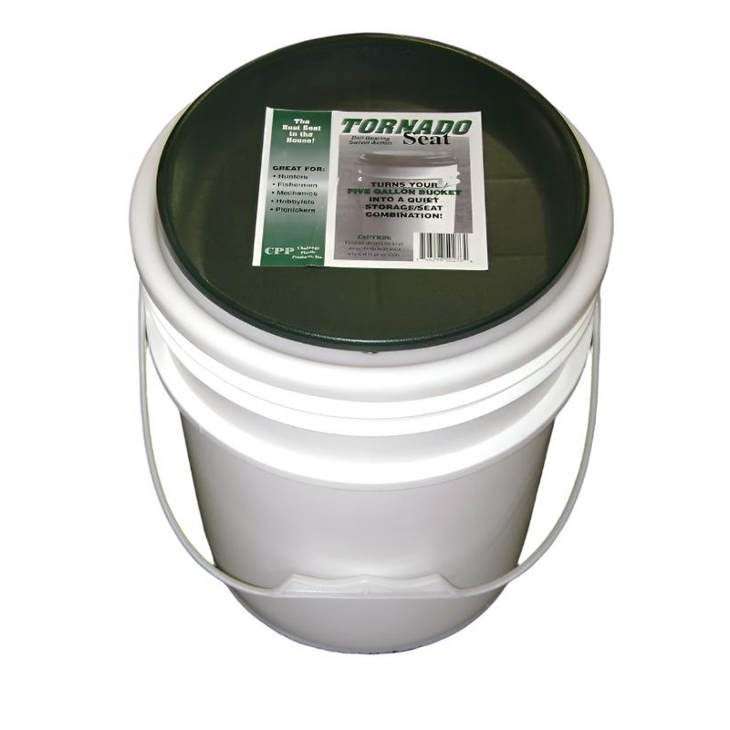 Challenge 50276 Tornado Ball-Bearing Swivel Seat Cushion - Fits 5-Gallon Bucket