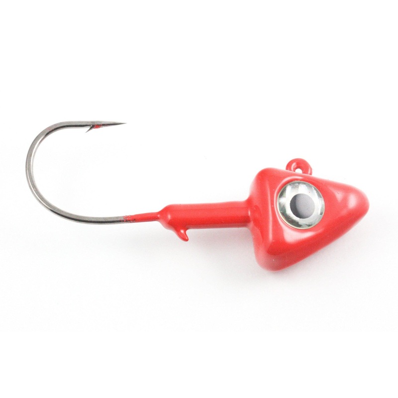 Lead Masters Swimbait Heads Red