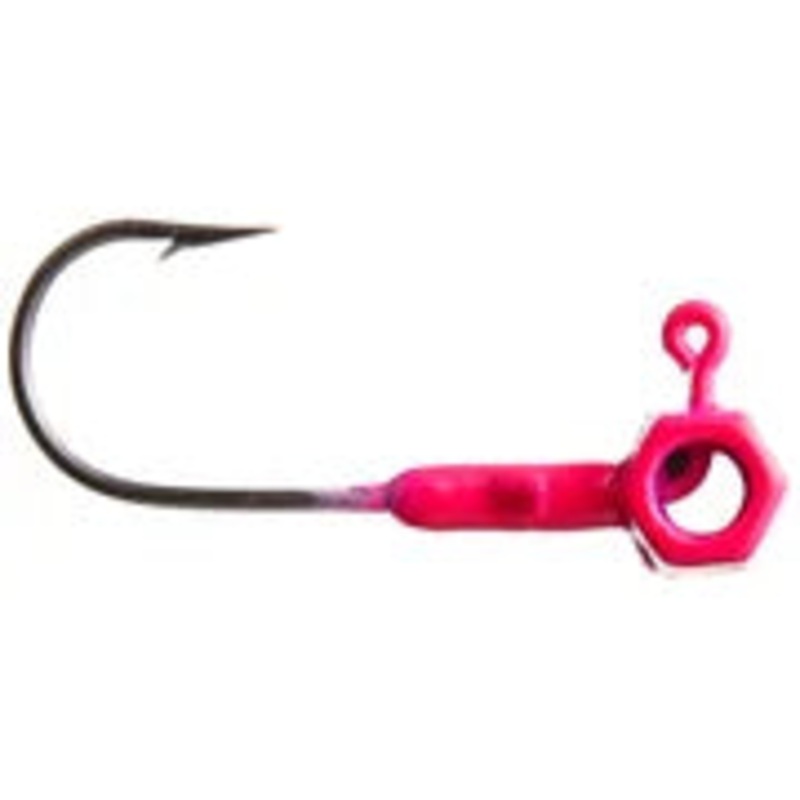 Leland's Crappie Magnet Eyehole Hammer Head Jig Heads (5 Pk)