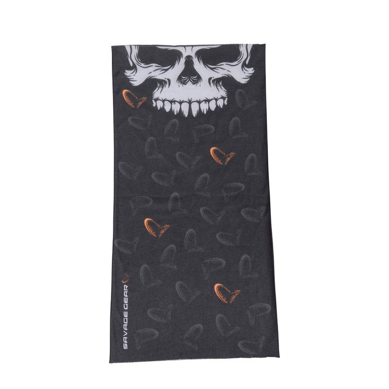 Savage Gear SKULL TEC-TUBE ONE SIZE BLACK