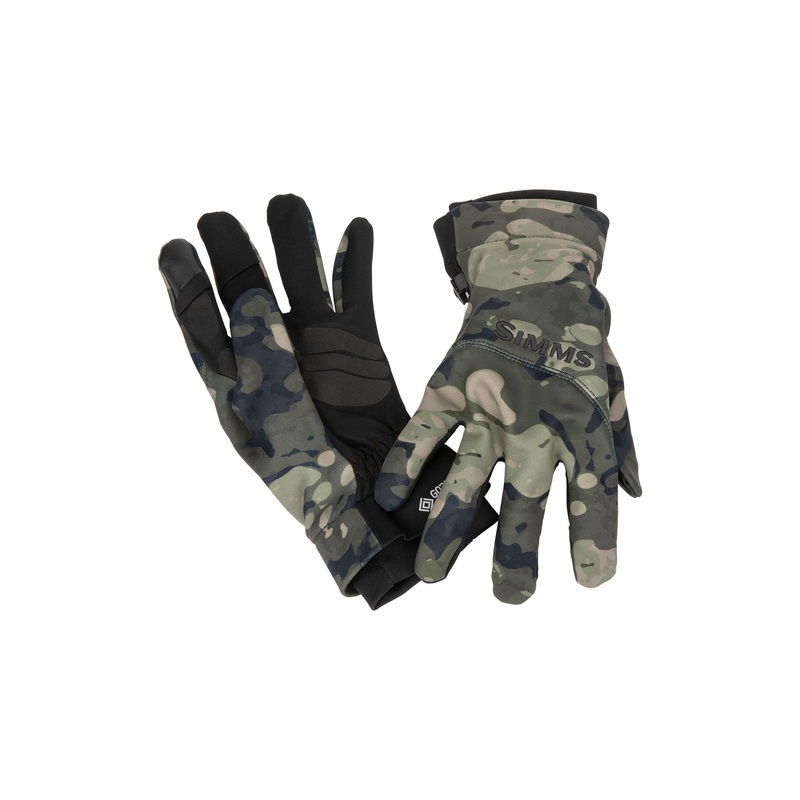 Simms GoreTex Infinium Flex Glove-Riparian Camo