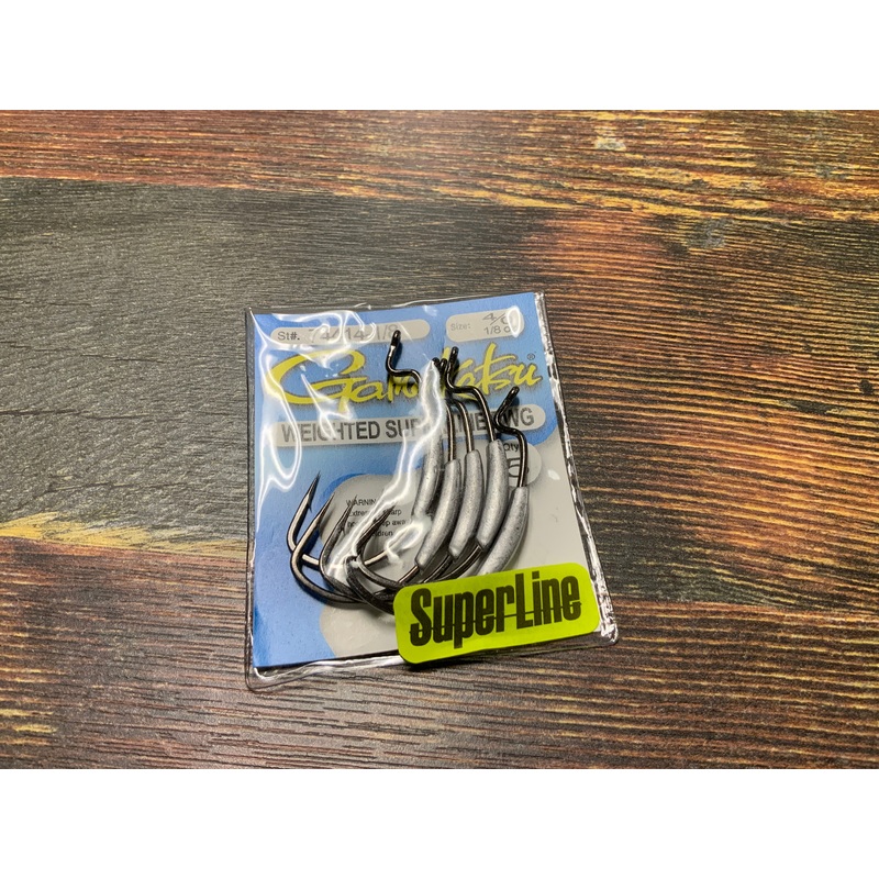 Gamakatsu Superline EWG WTD 1/8 oz. 4/0