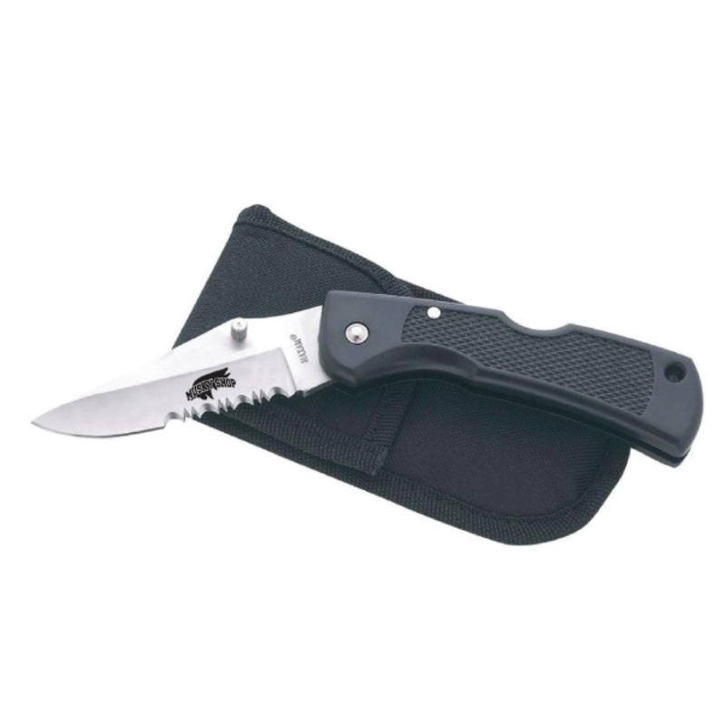 Musky Shop Laser Etched Pocket Knife with Case