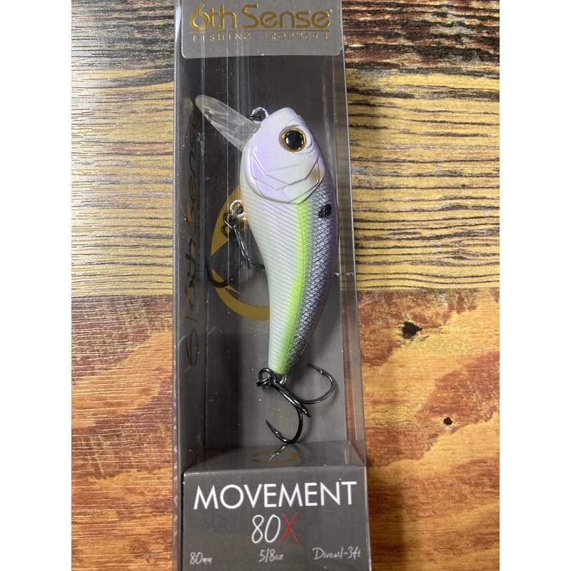 6th Sense Movement 80X 5/8 oz. Wild Shad