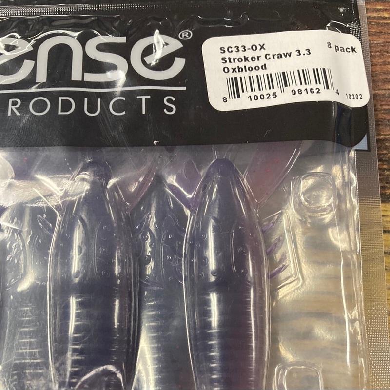 6th Sense Stroker Craw 3.3 Oxblood