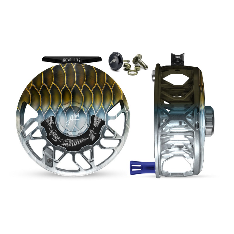 Abel Rove Ti 11/12+ Ported Reel Native Tarpon/ Native Tarpon/ Blue III