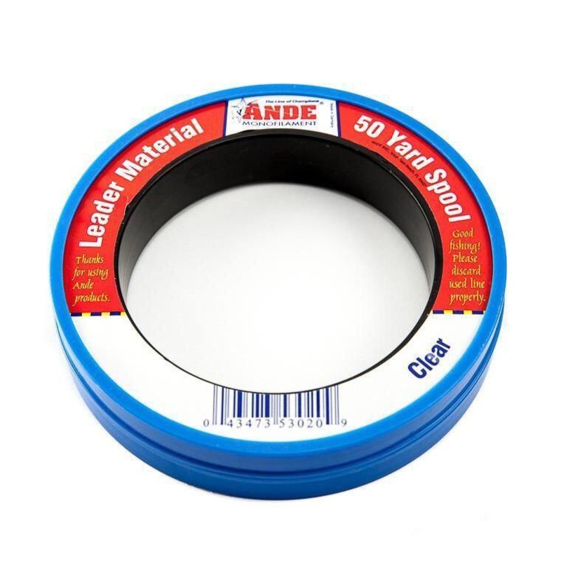 Ande - Monofilament Leader Material - 50Yd Wrist Spool