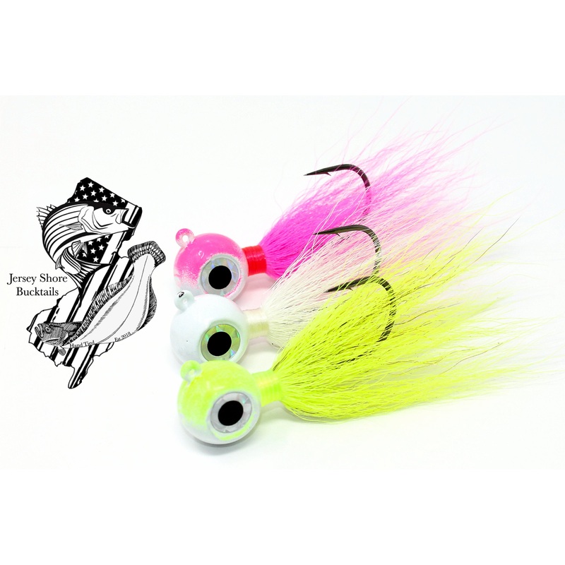 Jersey Shore Bucktails Round Head Bucktail Jig
