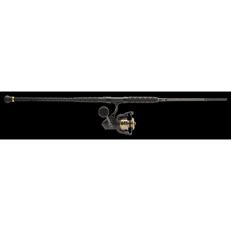 Penn BTLIV5000802MH Battle IV 2-Piece Spinning Combo, 8' Medium Heavy