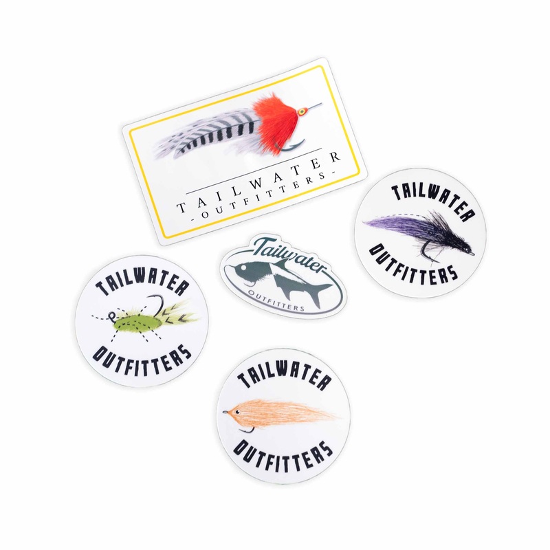 Tailwater Fly Shop Sticker Pack