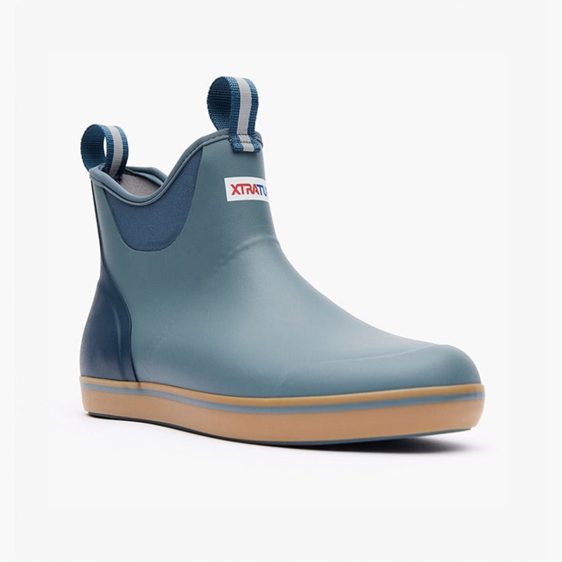 Xtratuf Men's 6" Ankle Deck Boots Stormy Blue