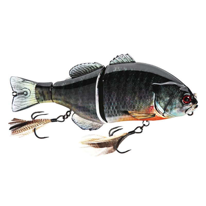 Jackall Gantarel Floating Segmented Swimbait, 6 1/4", 2 1/2oz, RT Spawn Gill