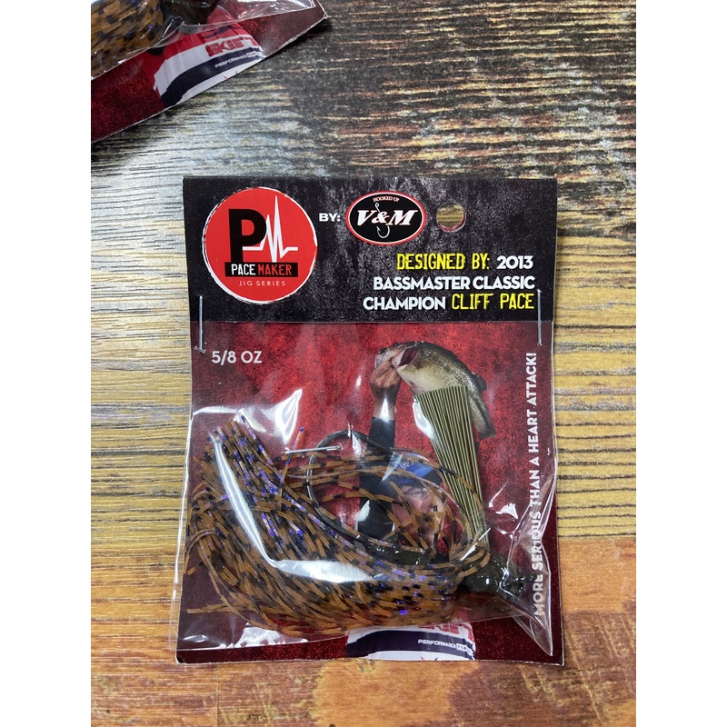 Pacemaker Flatline Football Jig 5/8 oz Peanut Butter Jelly