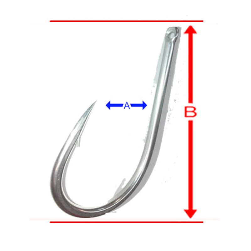 Quick Rig Pa'a Needle Eye Stainless Steel Hooks