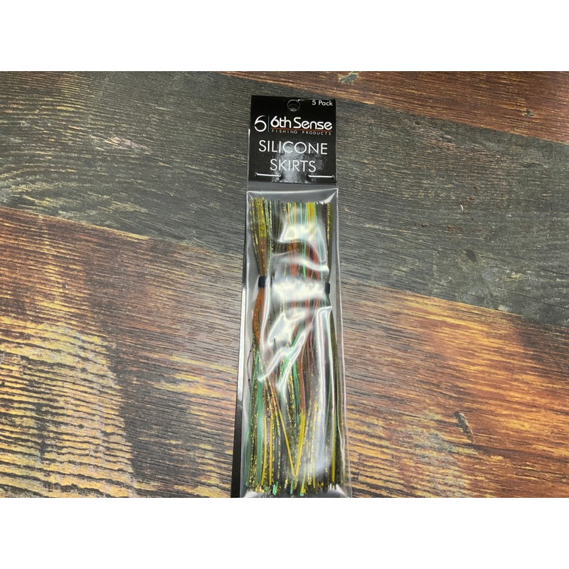 6th Sense Silicone Skirt - Bluegill Fire