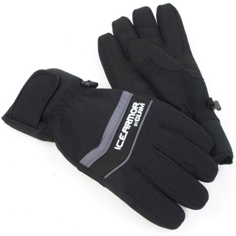 Ice Armor Edge Black Gloves