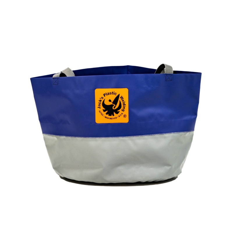 Jacks Plastic Welding Collapsible Round Bottom Bucket - Assorted Colors