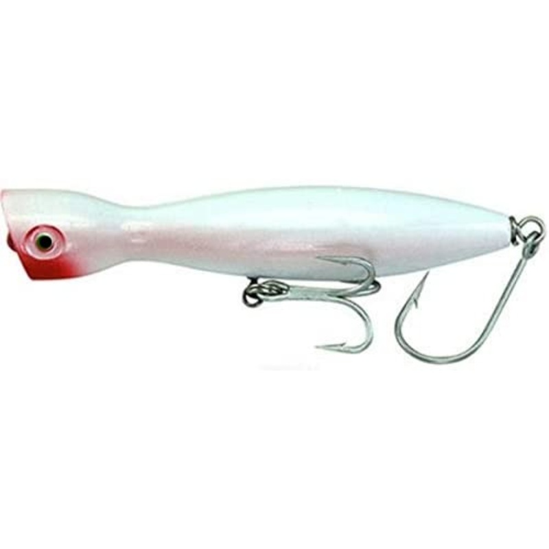 Super Strike Little Neck Popper 3oz White PP6W-016