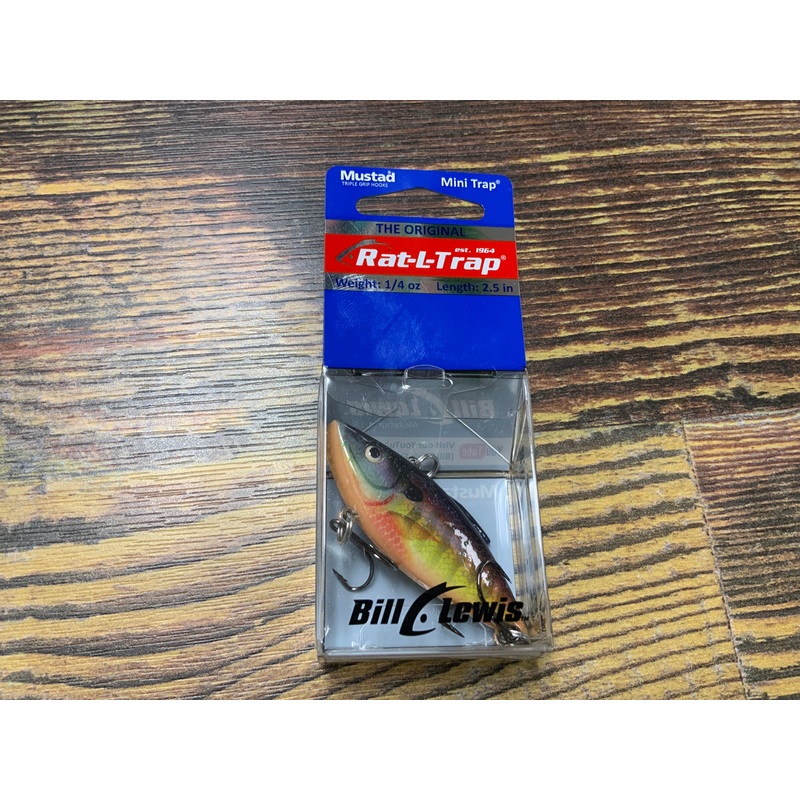 Bill Lewis Mini Trap 1/4 oz. Sunrise Perch